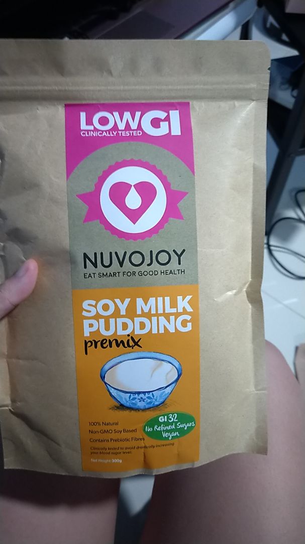 photo of NUVOJOY Soy Pudding Premix (Vegan) shared by @rinnnnnnnnie on  29 May 2020 - review
