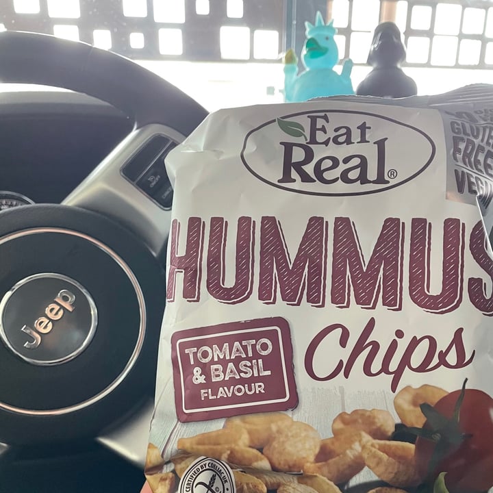 photo of Eat Real Hummus chips tomato & basil Flavour shared by @holly808 on  19 Apr 2021 - review