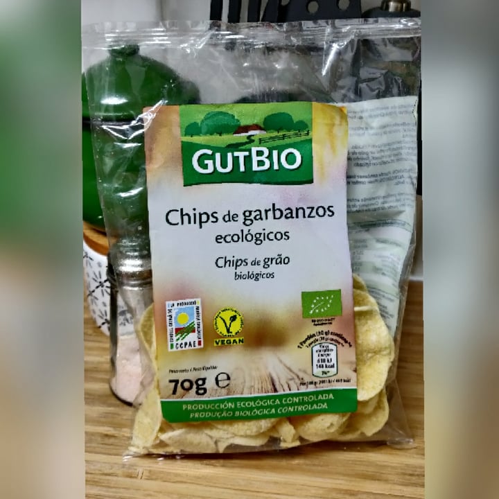 photo of GutBio Chips de garbanzos ecológicos shared by @gitaneta on  06 Dec 2021 - review