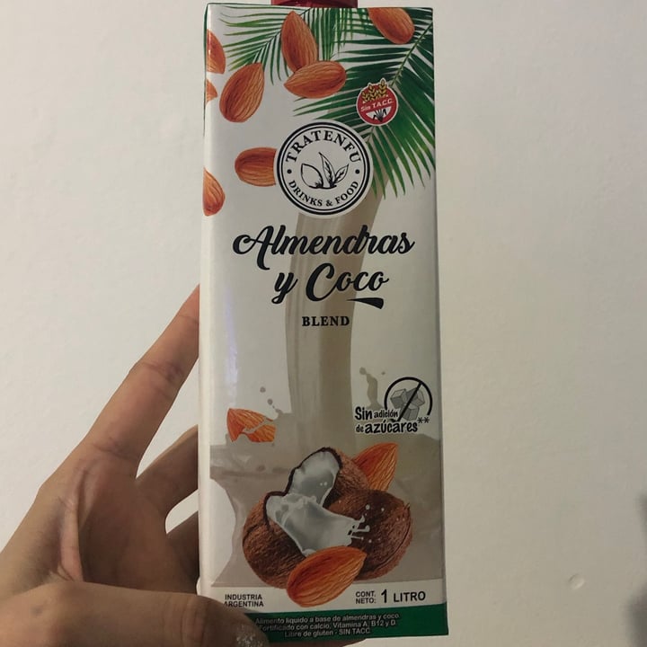 photo of Tratenfu Leche de Almendras y Coco shared by @rominaryan on  25 May 2021 - review