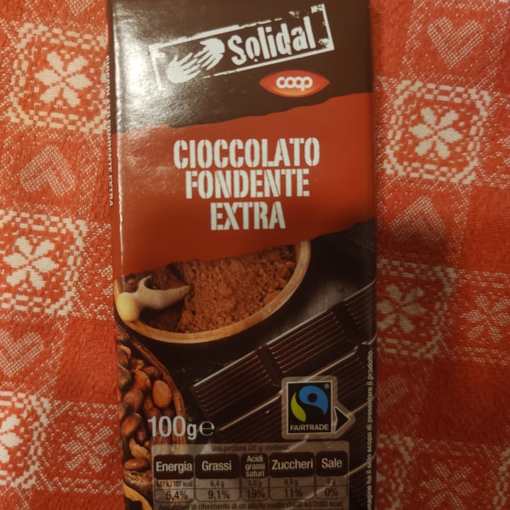 photo of Coop Cioccolato Fondente Extra 50% shared by @carlottadottori1 on  08 Apr 2022 - review