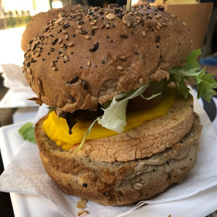 photo of Veg & Veg USA Burger shared by @michele-p on  10 May 2022 - review