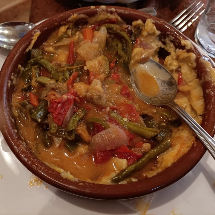 review photo of Restaurante Ruta del Mulhacén Gachas alpujarreñas shared by @vegananyi on 08 Dec 2022 - review