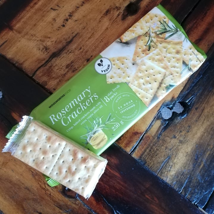 photo of Woolworths Food Rosemary Crackers shared by @simonel on  02 Jan 2022 - review