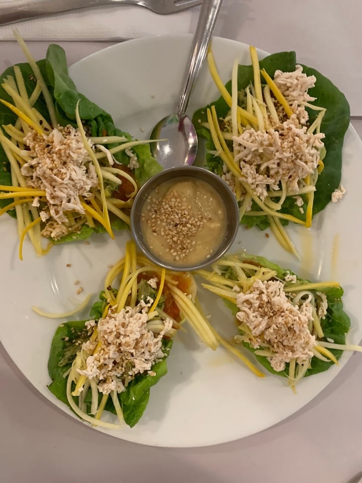 review photo of Caballete & Berenjena Vegan Food Entrada shared by @mariacascam on 15 Feb 2020 - review