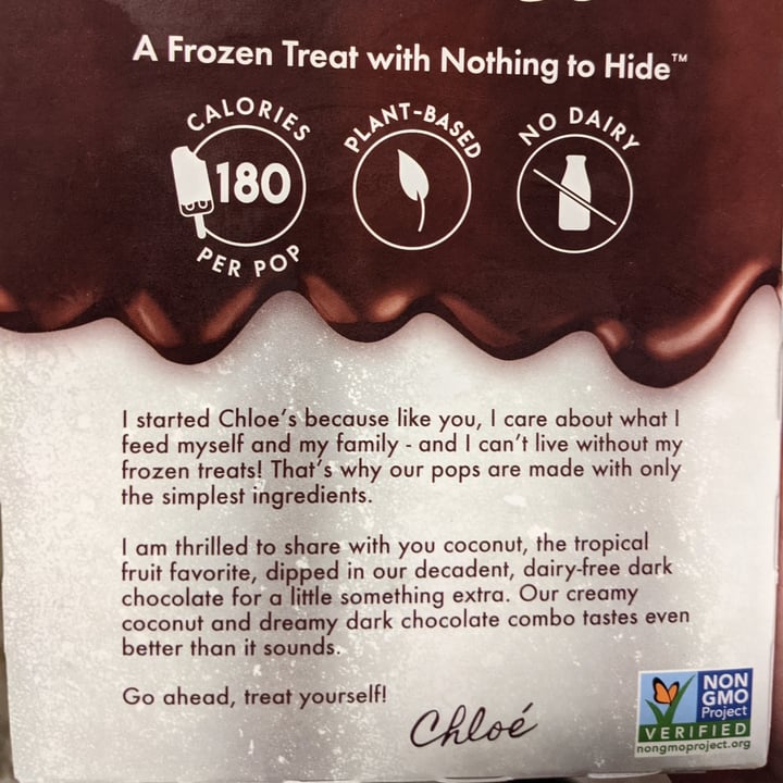 review photo of Chloe’s Pops Coconut Dipped Pops shared by @redeft89 on 23 Aug 2021 - review