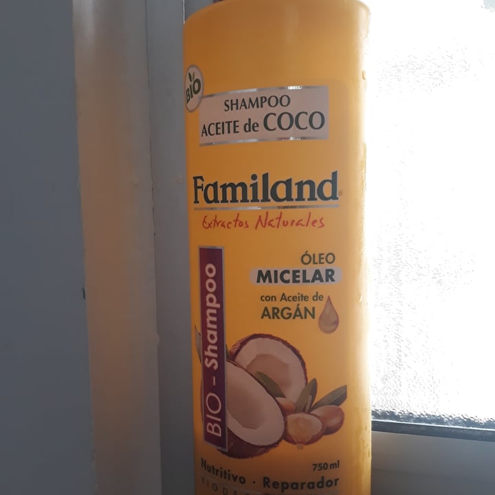 photo of Familand Shampoo de Coco con aceite de Argan shared by @memamw on  11 Feb 2021 - review