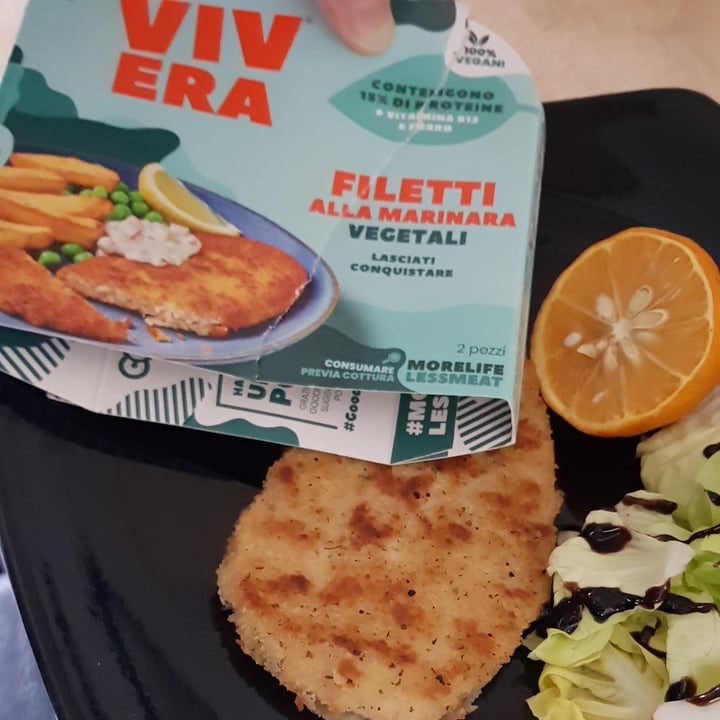 photo of Vivera Filetti alla marinara vegetali shared by @cateveg on  22 Apr 2022 - review