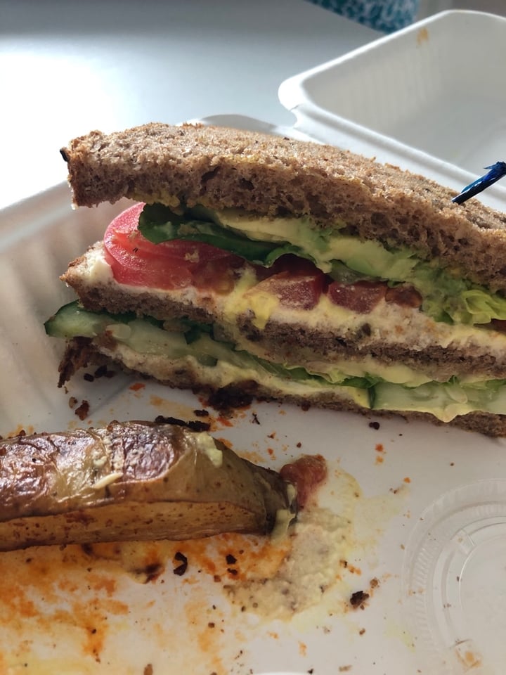 review photo of Vegan Planet Club Sandwich shared by @bedollx on 14 Dec 2019 - review