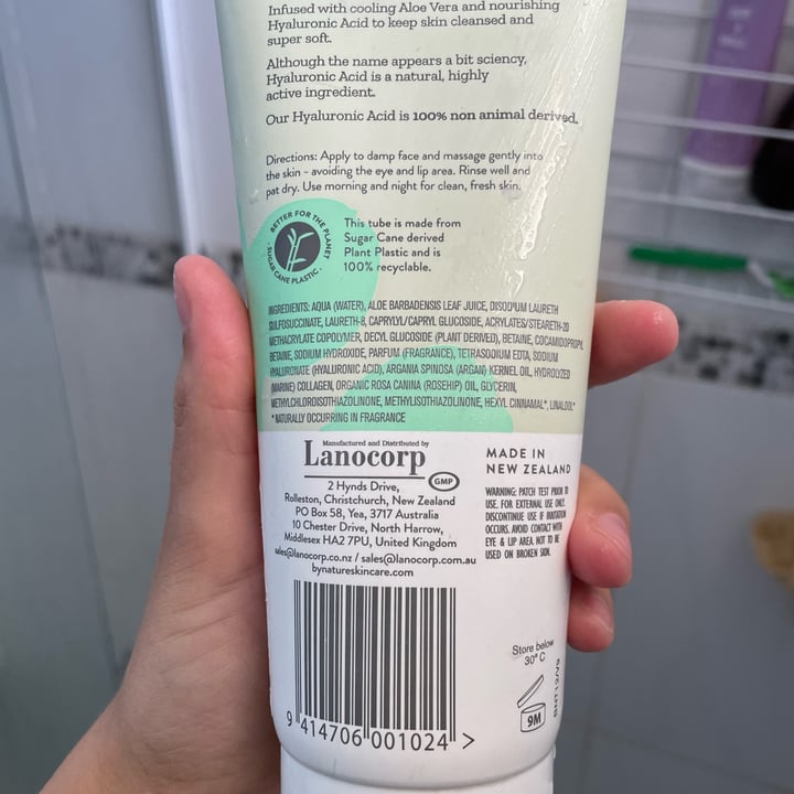photo of By nature from New Zealand Purifying Gel Facial Cleanser shared by @anafavero on  11 Jun 2022 - review