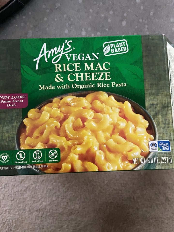 review photo of Amy’s Vegan Organic Rice Mac & Cheeze shared by @heygirl80 on 04 Feb 2020 - review