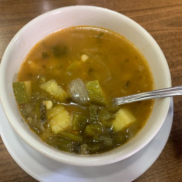 Photo of the dish “Sopa poblana”