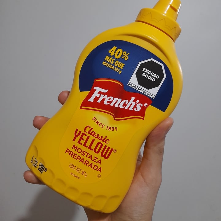 review photo of French’s Classic Yellow Mostaza shared by @jossiemdzz on 12 Oct 2021 - review