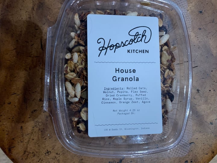 photo of Hopscotch Kitchen House Granola shared by @jeremytheape on  29 May 2022 - review
