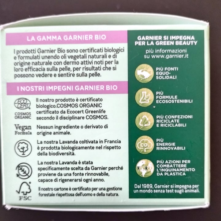 review photo of Garnier Crema antirughe shared by @hannabee on 13 Mar 2022 - review