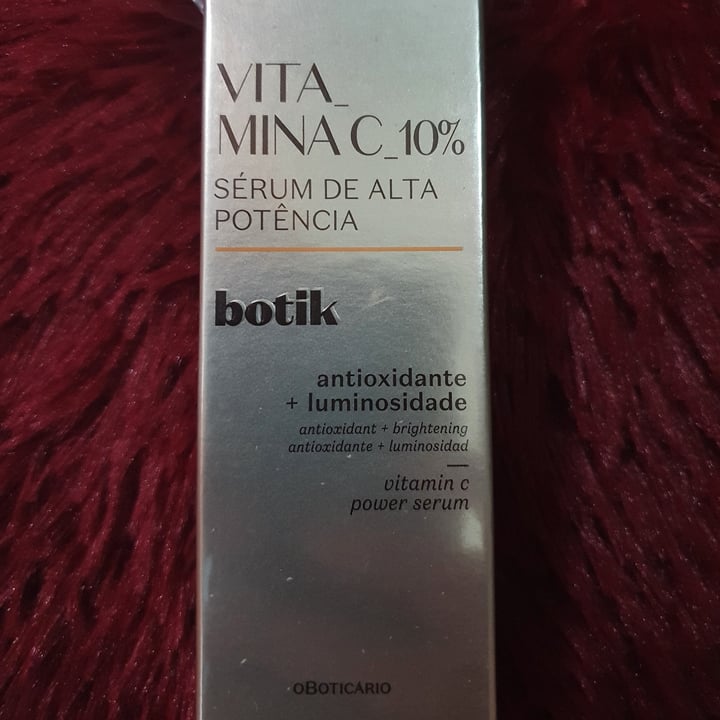 photo of O Boticário Sérum vitamina c shared by @marinhoheloisa on  24 Mar 2022 - review