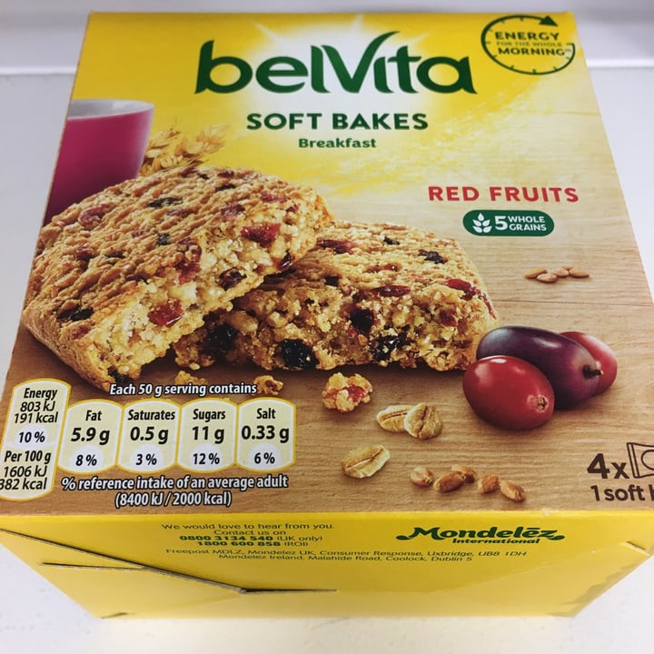 photo of belVita Soft Bakes Red Fruits shared by @cheapsoybean on  01 Nov 2020 - review