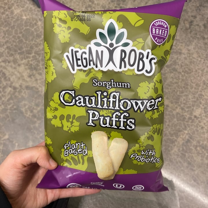 photo of Vegan Rob's Sorghum Cauliflower Puffs shared by @crandazzo on  31 Dec 2021 - review