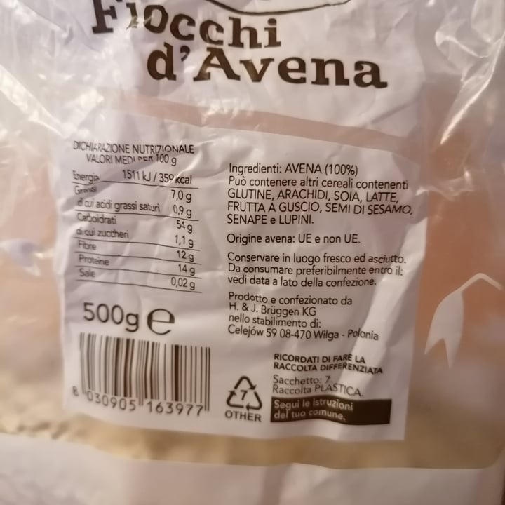 photo of Holsten muhle Fiocchi d'avena shared by @giulianera on  19 Sep 2022 - review