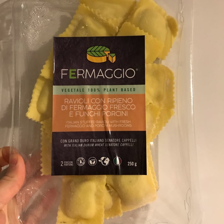 photo of Fermaggio Ravioli Fermaggio Fresco E Funghi Porcini shared by @franci90 on  14 Dec 2021 - review