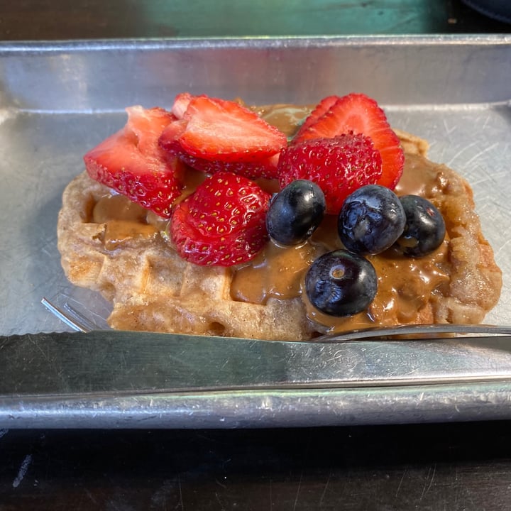 photo of Atypical Waffle Company Vegan Waffle shared by @nikkessler on  20 May 2020 - review
