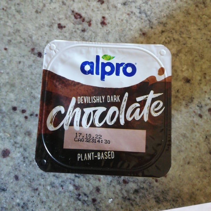 photo of Alpro Devilishly Dark Chocolate Plant-based Dessert shared by @bebazuri on  12 Jun 2022 - review
