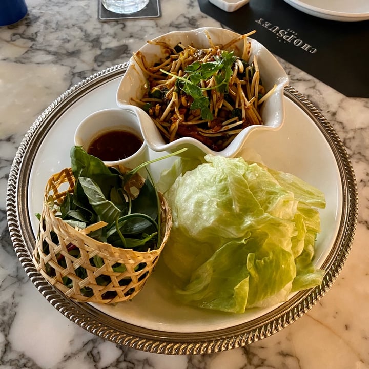 photo of Chopsuey Cafe at Dempsey DIY Lettuce Cups shared by @vikas on  26 Jan 2020 - review