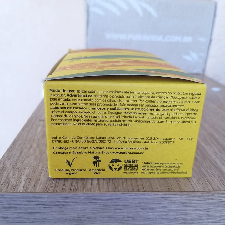 review photo of Natura Ekos Sabonetes Cremosos e Esfoliantes shared by @lizmancuso on 03 Aug 2022 - review