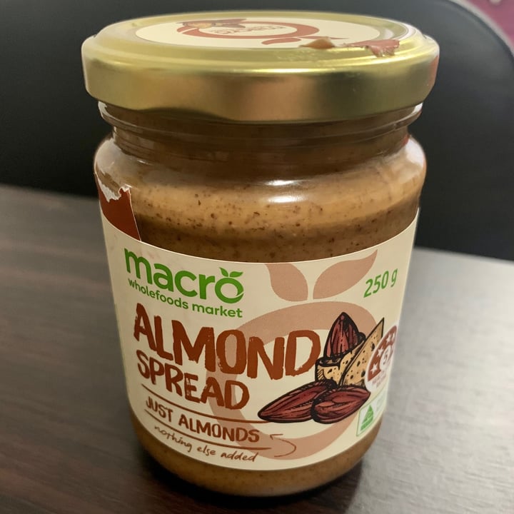 photo of Macro Wholefoods Market Almond Spread shared by @vegan-friendly on  15 Nov 2020 - review