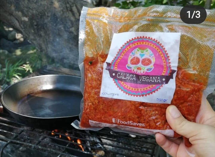 photo of Calaca Vegana Soya Estilo Al Pastor Lista Para Comer shared by @laurys on  30 Jan 2020 - review