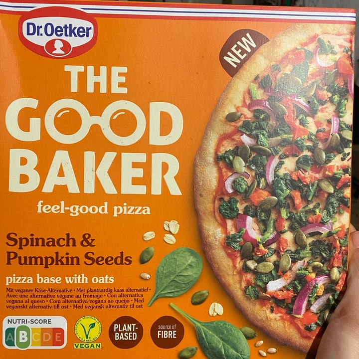 photo of Dr. Oetker Pizza de espinacas y semillas de calabaza shared by @nick91 on  31 Dec 2021 - review