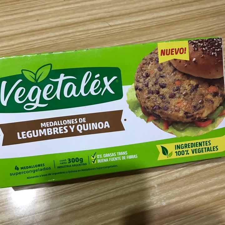 photo of Vegetalex Medallones de Legumbres y Quinoa shared by @vickyy1 on  06 Jun 2021 - review