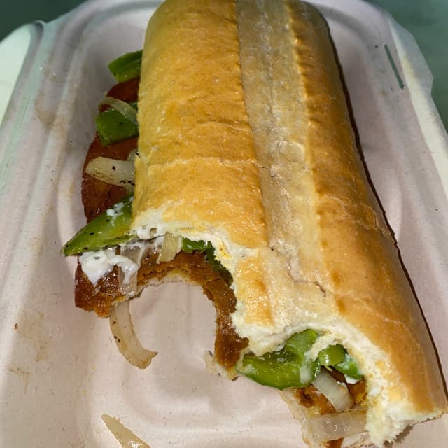 Photo of the dish “Vegan Philly Cheesesteak”