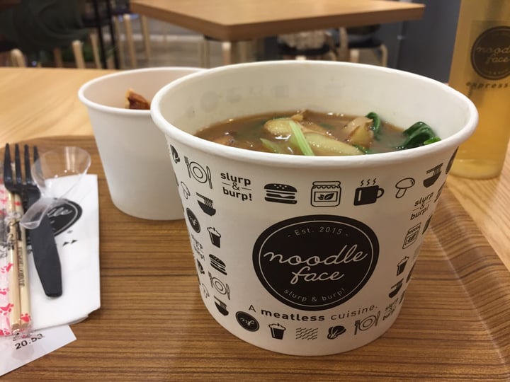 photo of Noodle Face A Meatless Cuisine Sesame ramen shared by @towmato on  13 Jul 2018 - review