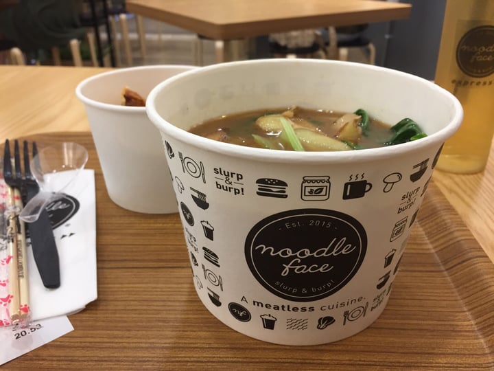 review photo of Noodle Face A Meatless Cuisine Sesame ramen shared by @towmato on 13 Jul 2018 - review