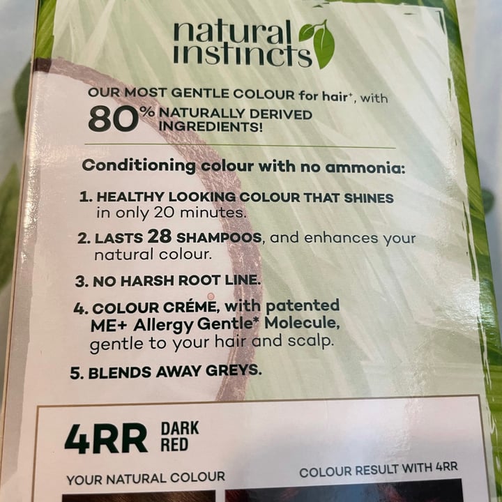 photo of Clairol Natural Instincts Hair Dye shared by @missykab on  12 Jun 2021 - review