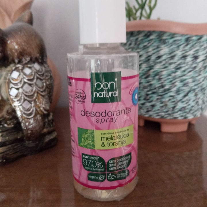 review photo of Boni natural Desodorante Melaleuca & Toranja shared by @analulopes on 07 May 2022 - review