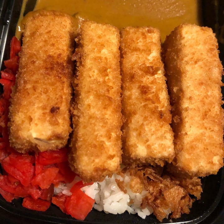 photo of Mr. Japanese Curry Tofu Katsu Curry (added pickled vegetables) shared by @vegansaur on  11 Jan 2021 - review