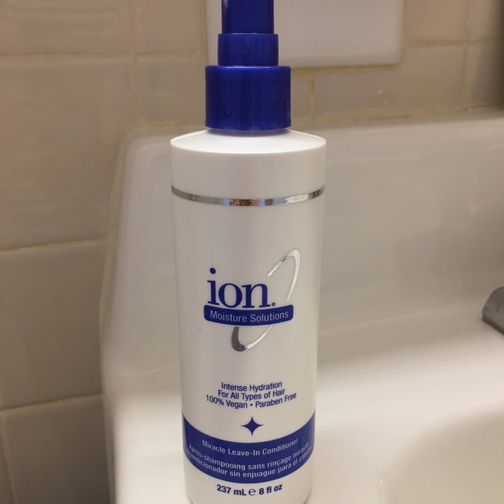photo of Ion Professional Products Miracle Leave-in Conditioner (Moisture Solutions) shared by @monilooch on  31 May 2022 - review