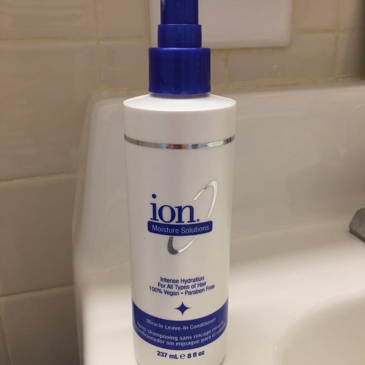 review photo of Ion Professional Products Miracle Leave-in Conditioner (Moisture Solutions) shared by @monilooch on 31 May 2022 - review