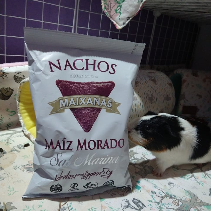 photo of Maixanas Nachos sabor Maíz Morado shared by @camibrandan on  27 Oct 2021 - review