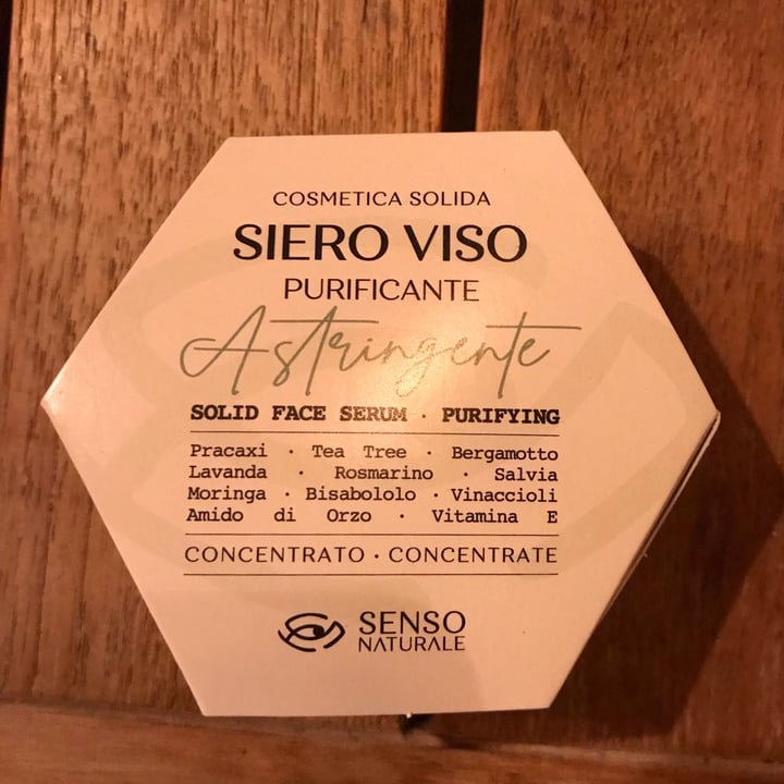 photo of Senso Naturale Siero viso purificante astringente shared by @alessialuna on  07 Jul 2022 - review