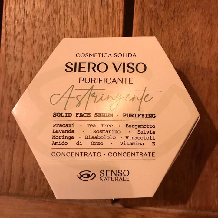 review photo of Senso Naturale Siero viso purificante astringente shared by @alessialuna on 07 Jul 2022 - review