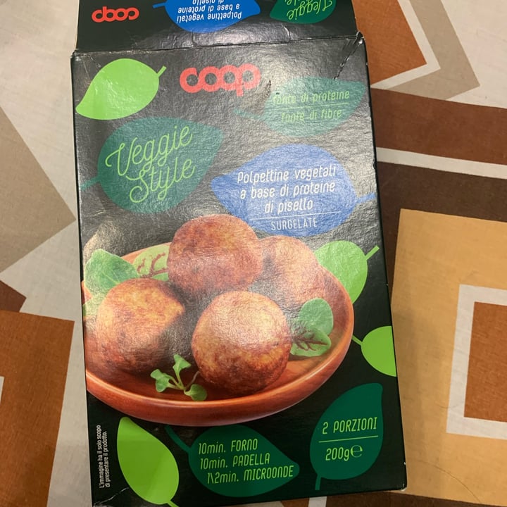 photo of Vivi Verde Coop polpette nuova ricetta shared by @vegplautilla on  07 Nov 2022 - review