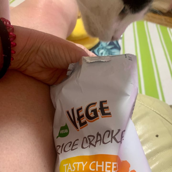 photo of Vege Rice Crackers Tasty Cheese Flavour  shared by @latasha on  03 Jan 2022 - review