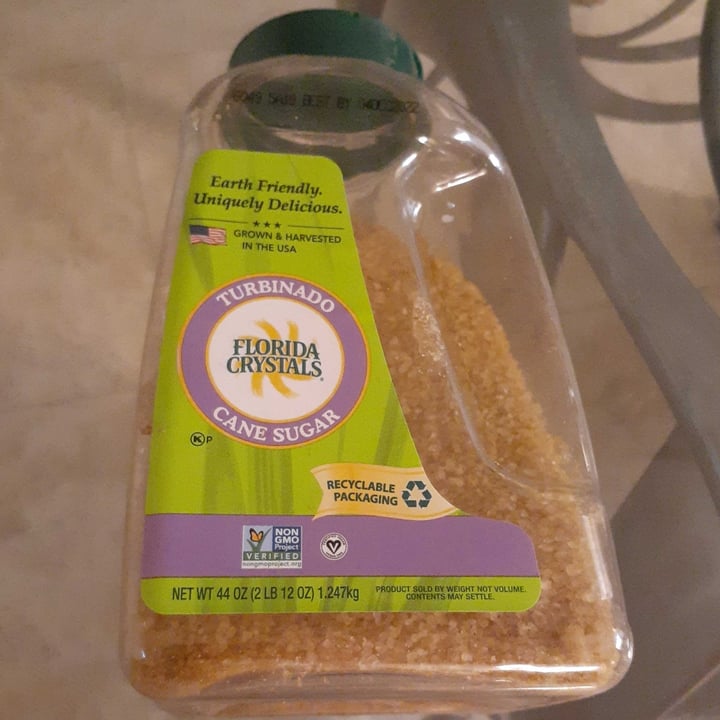 photo of Florida Crystals Turbinado Cane Sugar shared by @heartartichokehearts on  18 Feb 2022 - review