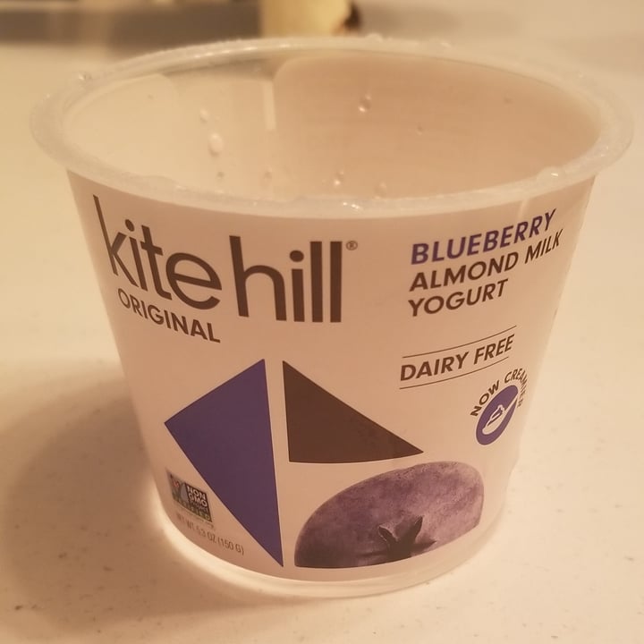review photo of Kite Hill Blueberry Almond Milk Yogurt shared by @nicoleturchin on 01 Feb 2022 - review