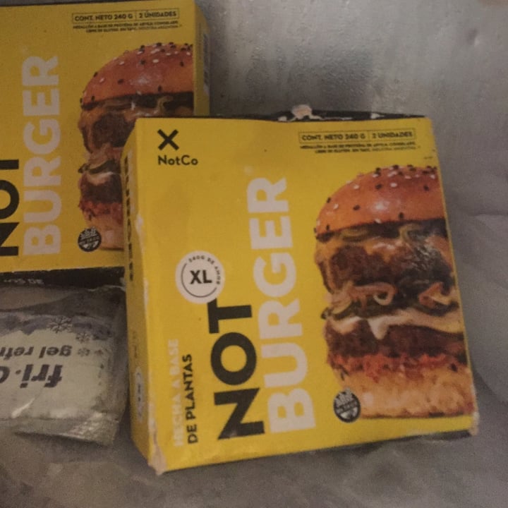photo of NotCo Not Burger XL shared by @samirodriguez on  31 Jan 2021 - review