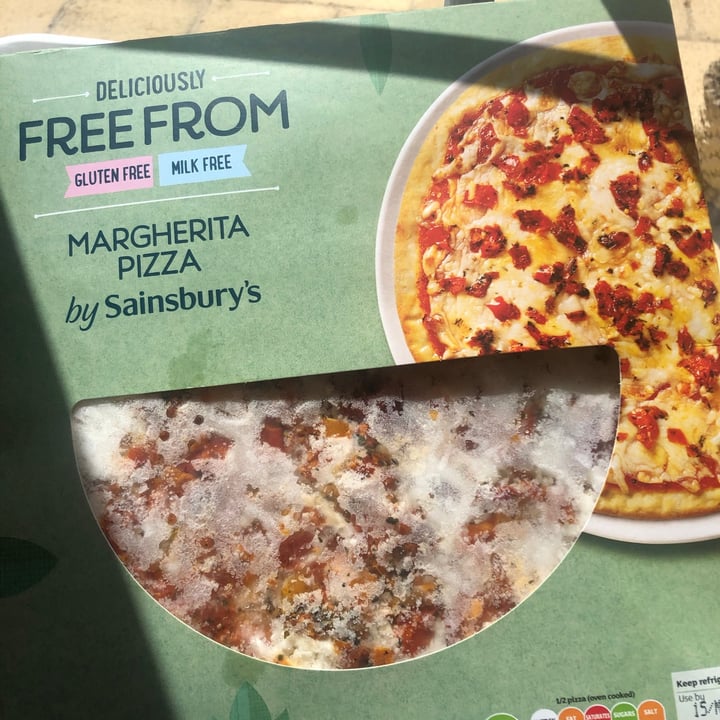 photo of Sainsbury's Free From Margherita Pizza shared by @emily8 on  01 Jun 2020 - review