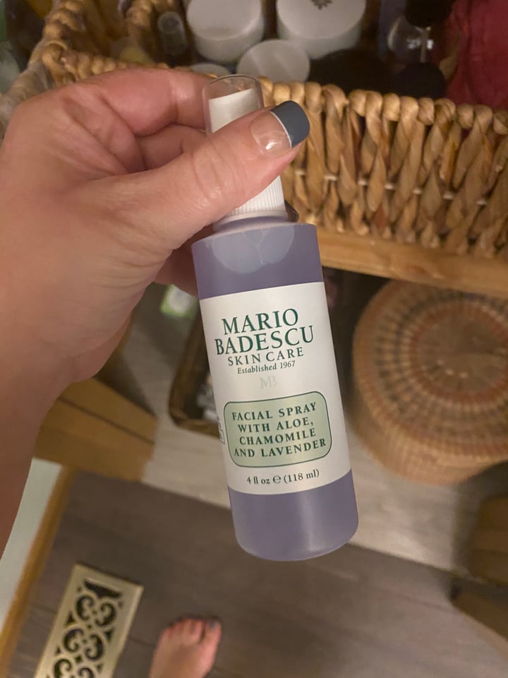 photo of Mario Badescu Facial Spray With Aloe, Chamomile And Lavender shared by @vegansarahmarie on  24 Nov 2020 - review